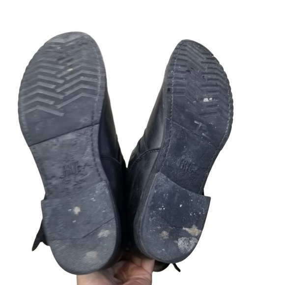 Frye Womens 10B Black Leather Slouchy Veronica Sho - Picture 8 of 10